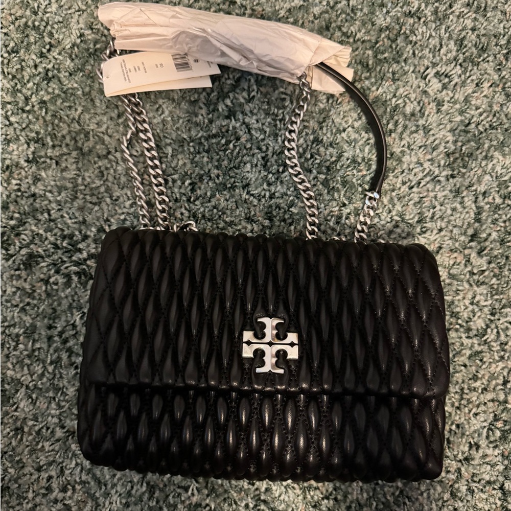 NWT Tory Burch Ruched small shoulder bag